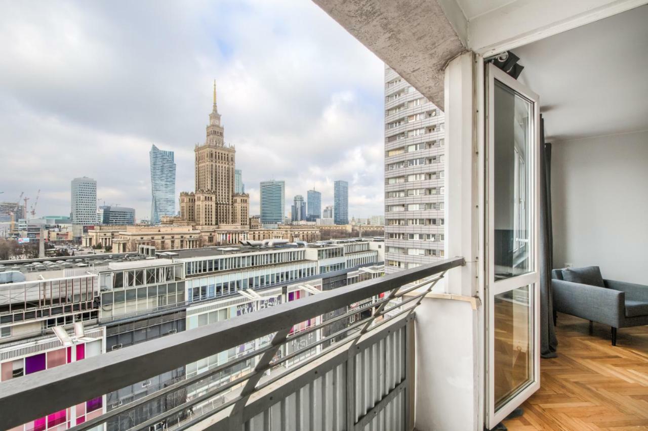 Apartament Widok Centrum Apartment Warsawa Bagian luar foto